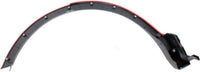 Rear Wheel Opening Molding Textured Left Driver Side Direct Replacement Compatible with 2013-2015 Toyota RAV4 TO1790105 756060R030