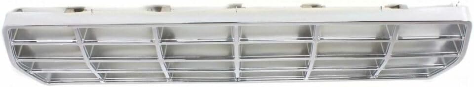 Front Grille Chrome Shell And Insert Direct Replacement Compatible With 1978-1979 Ford F-Series FO1200111 D8TZ8150C