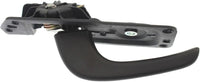 Front Interior Door Handle Textured Left Driver Side Direct Replacement Compatible with 2007-2013 GMC Sierra/Chevrolet Silverado 1500/2007-2014 2500HD 3500 20833606