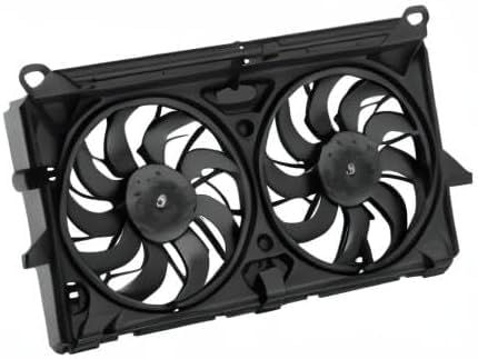 Front Dual Fan Assembly Direct Replacement Compatible with 2005-2007 Chevrolet Silverado/GMC Sierra GM3115212 89023365-PFM