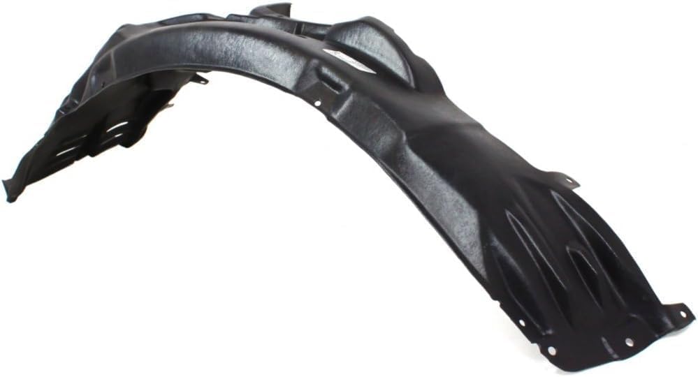 Front Fender Liner Left Driver Side Direct Replacement Compatible With 2003-2006 Mitsubishi Lancer MI1250106 MR954176