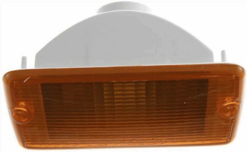 Front Turn Signal Light with Side Marker Lamp 4-Piece Kit Left Driver & Right Passenger Side Direct Replacement Compatible With 2001-2006 Jeep Wrangler CH2520141 CH2550120