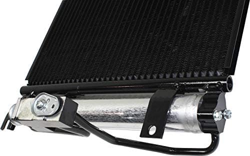 Front A/C Condenser Aluminum Core Direct Replacement Compatible with 2001-2006 Chevrolet Venture/Buick Rendezvous/Oldsmobile Silhouette/Saturn Relay GM3030147 10339103