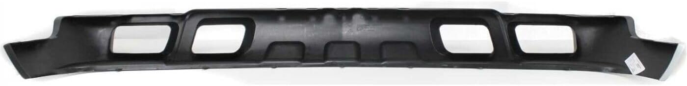Front Bumper Face Bar Chrome Steel + Upper Cover + Lower Valance Textured Gray Direct Replacement Compatible With 2002-2006 Chevrolet Silverado 1500 GM1002416 GM1051110