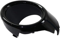 Front Fog Light Trim Molding Primed Left Driver Side Direct Replacement Compatible With 2013-2015 Honda Civic HO1038117 71117TR7A51