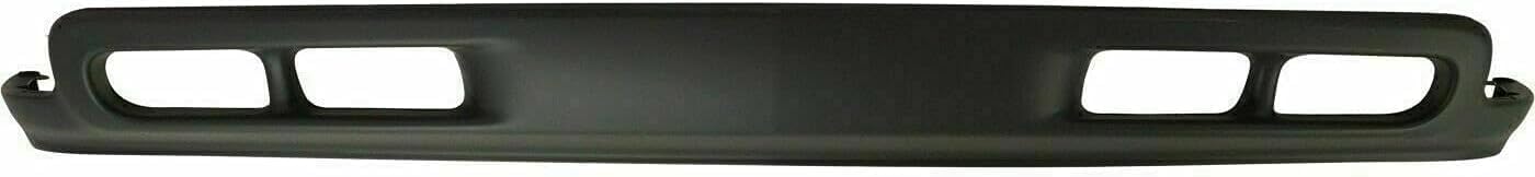 Front Bumper Primed + Lower Valance + Upper Cover Textured + Outer Brace Right & Left Side Direct Replacement Compatible With 1999-2002 Chevrolet Silverado / 2000-2004 Tahoe Suburban