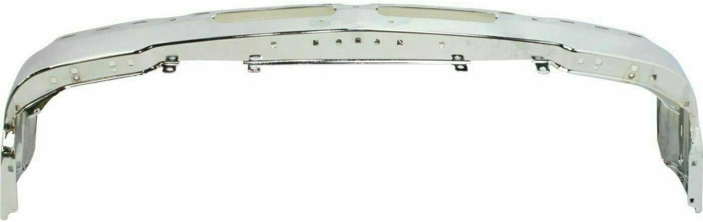 ront Bumper Face Bar Chrome Steel Direct Replacement Compatible With 2003-2006 Chevrolet Silverado 1500/2002-2006 Avalanche GM1002416 19150310