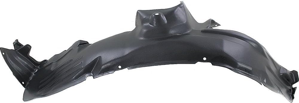 Front Fender Liner Left Driver Side Direct Replacement Compatible With 2001-2002 Kia Rio KI1248102 0K30A56141