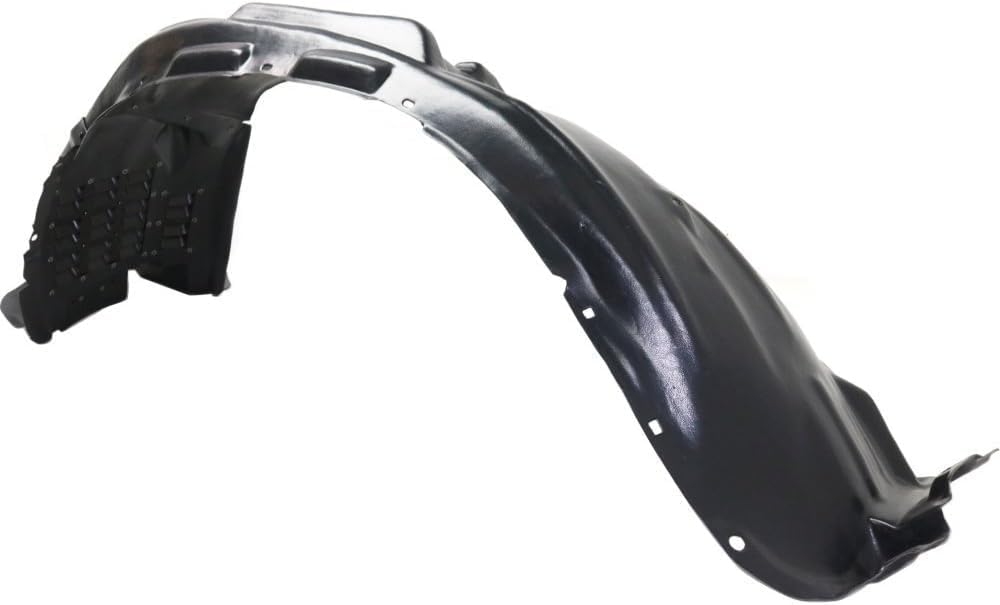 Front Fender Liner Left Driver Side Direct Replacement Compatible With 2013-2015 Lexus RX350 / RX450h LX1248120 538060E080