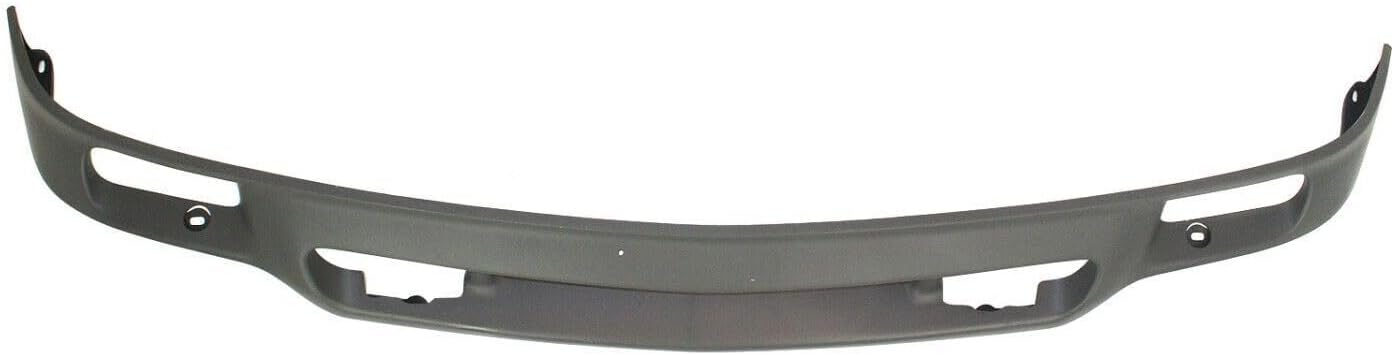 AUTOS PARTS PLUS Front Bumper Lower Valance Air Deflector Textured With Fog Light Holes Direct Replacement Compatible With 1999-2004 GMC Sierra 1500 2500 3500 GM1092169 88980801