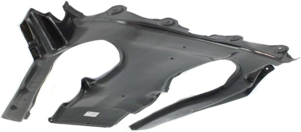 Rear Engine Splash Shield Under Cover Plastic Direct Replacement Compatible with 2007-2014 Mercedes Benz CL-Class MB1228153 2215242830 2215242530