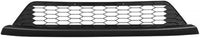 Front Bumper Lower Grille Textured Gray Plastic Direct Replacement Compatible With 2015-2017 Honda Fit HO1036121 71102T5RA00