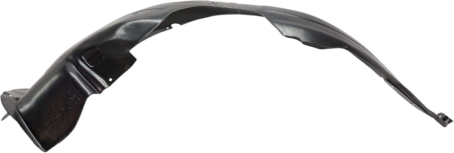 Front Fender Liner Right Passenger Side Direct Replacement Compatible with 2018-2023 Kia Rio KI1249157 86812H9000