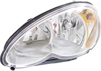 Set Of 2 Front Head Light Assembly Halogen Right Passenger & Left Driver Side Direct Replacement Compatible With 2006-2010 Chrysler PT Cruiser CH2502164 CH2503164 5116043AF 5116042AF