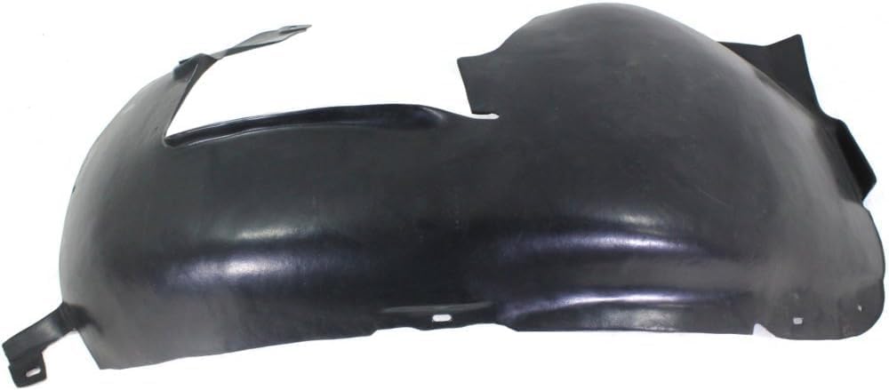 Front Fender Liner Rear Section Left Driver Side Direct Replacement Compatible With 2007 Volkswagen Eos VW1762100 1Q0805977A