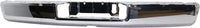 Step Bumper Face Bar Only With Pad Provision Without Mounting Bracket Chrome Steel Direct Replacement Compatible With 2017-2020 Nissan Titan / 2016-2020 XD NI1102165 85030EZ20A