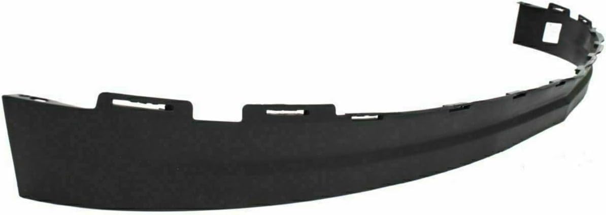 Front Bumper Primed Steel + Lower Valance Air Deflector + Extension Textured + End Caps Left & Right Side Direct Replacement Compatible With Chevrolet Silverado 1500 2007-2013