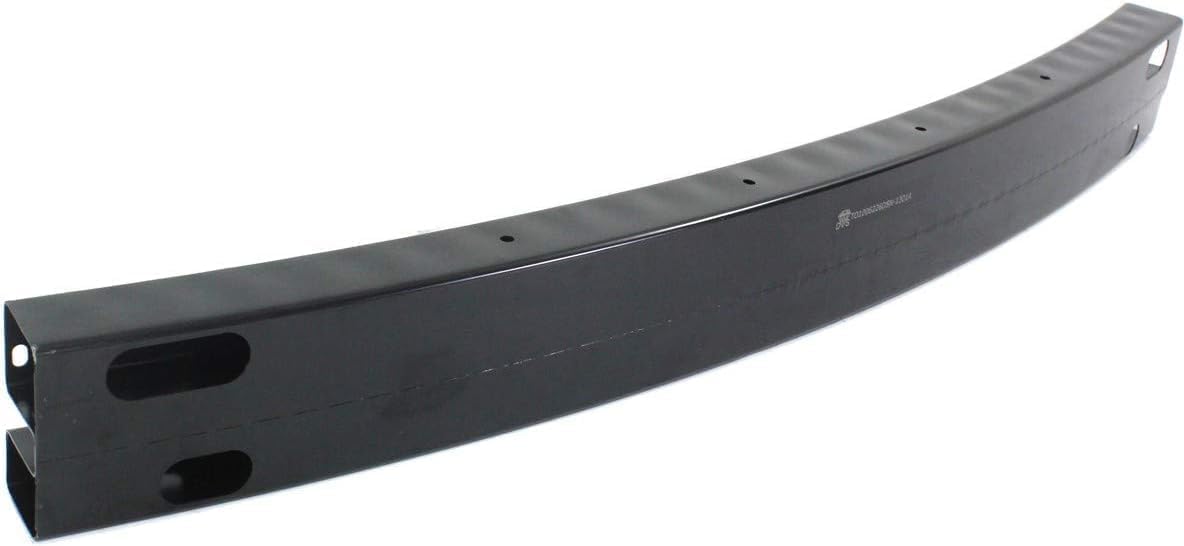 Front Bumper Cover Primed + Lower Grille + Reinforcement Steel + Fog Light Cover Textured Left & Right Side Direct Replacement Compatible With 2012-2014 Toyota Camry TO1000378