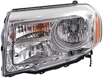 Set Of 2 Front Head Light Assembly Halogen Right Passenger And Left Driver Side Direct Replacement Compatible With 2012-2015 Honda Pilot HO2503147 HO2502147 33100SZAA11 33150SZAA11