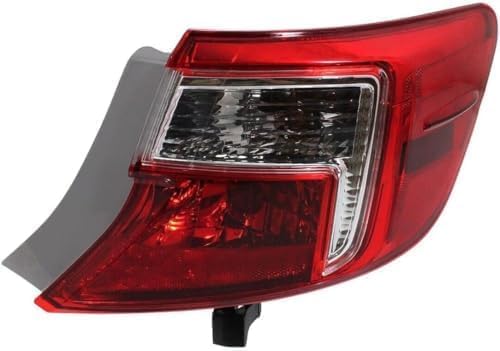 Set Of 2 Tail Light Outer Assembly Right Passenger & Left Driver Side Direct Replacement Compatible With 2012-2014 Toyota Camry TO2805114 TO2804114 8155006470 8156006470