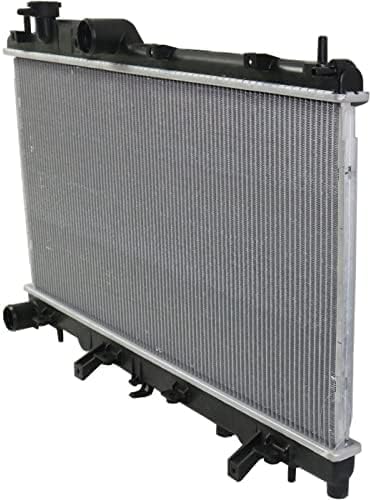 Front Radiator Aluminum Core Direct Replacement Compatible With 2015-2021 Subaru WRX STI SU3010660 45119VA010