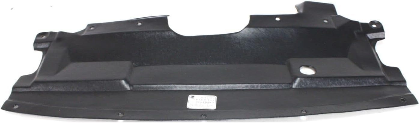 Set of 3 Center Front Engine Splash Shields Left Driver & Right Passenger Side Direct Replacement Compatible with 2002-2006 Nissan Altima / 2004-2008 Maxima NI1228117 NI1228118