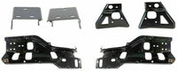 Front Bumper + Upper Cover Chrome + Lower Valance + Extension + Fog Lights + Inner & Outer + Impact Brackets Direct Replacement Compatible With 2011-2014 Silverado 2500HD 3500HD