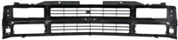 Front Grille Painted Black Shell & Cross Bar Insert With Dual Beam Headlamp Direct Replacement Compatible With 1994-2000 Chevrolet / 1994-1999 Suburban C-K Series GM1200239 15981092