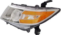 Set Of 2 Front Head Light Assembly Plastic Left Driver & Right Passenger Side Direct Replacement Compatible With 2011-2013 Honda Odyssey HO2503142 HO2502142 33100TK8A01 33150TK8A01