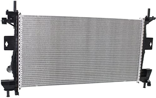 Front Radiator Aluminum Core Direct Replacement Compatible With 2012-2018 Ford Focus FO3010301 CV6Z8005A