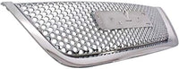 Front Grille Chrome Shell And Insert Direct Replacement Compatible With 2011-2012 GMC Acadia GM1200634 22785562