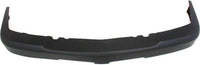 Front Bumper Chrome + Upper Cover Textured + Outer Brackets Left Driver & Right Passenger Side Direct Replacement Compatible With 2003-2006 Chevrolet Silverado 1500 2500HD 3500