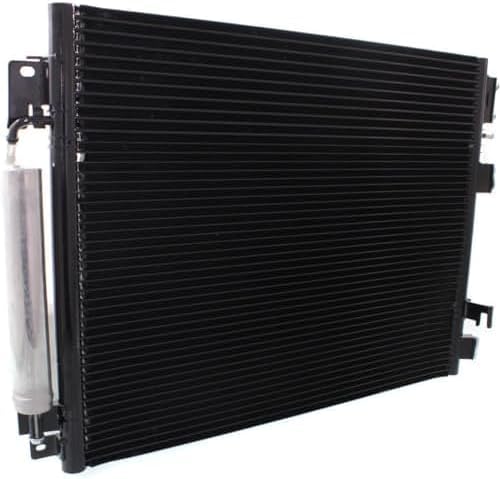 Front A/C Condenser Aluminum Core Direct Replacement Compatible With 2009-2010 Chrysler 300 / Dodge Charger CH3030241 68050127AB