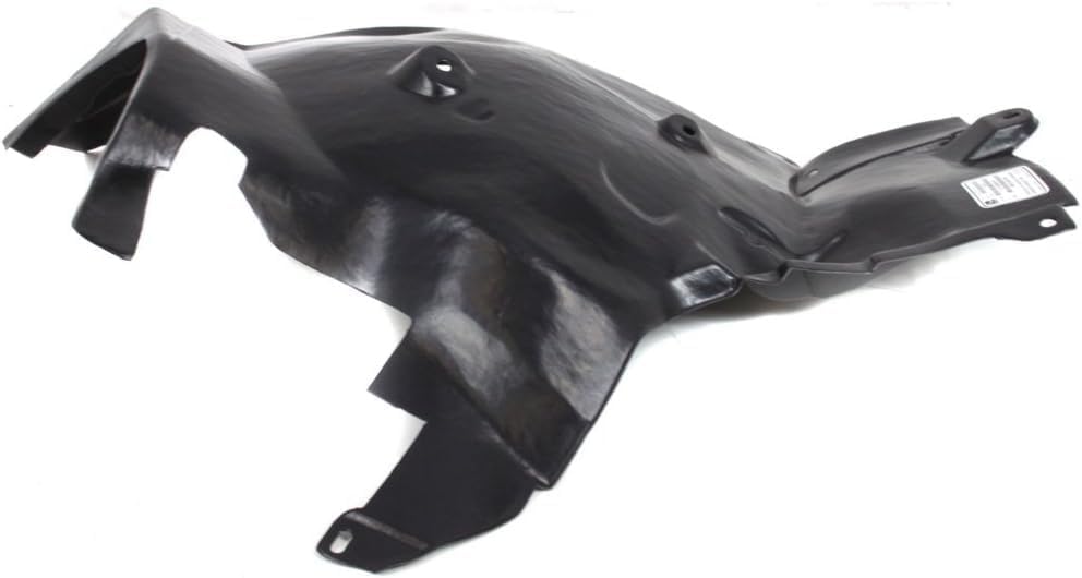 Front Fender Liner Rear Section Right Passenger Side Direct Replacement Compatible With 2001-2007 Mercedes Benz C-Class MB1249108 2038841222
