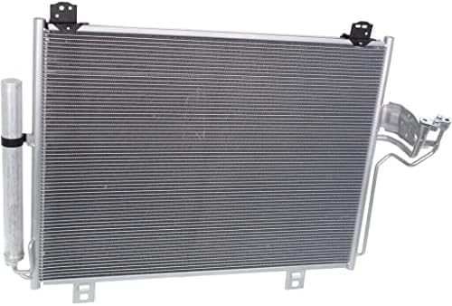 Front AC Condenser Aluminum Core Direct Replacement Compatible With 2016-2022 Mazda CX-9 MA3030165 TC3M61480 TK4861480