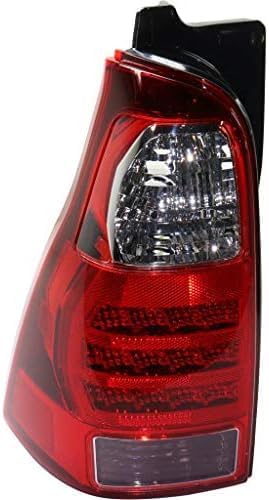 Set Of 2 Tail Light Assembly Lens And Housing Left Driver & Right Passenger Side Direct Replacement Compatible With 2006-2009 Toyota 4Runner TO2800172 TO2801172 8155135320 8156135280