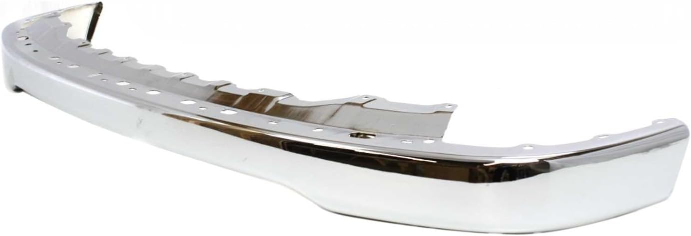Front Bumper Face Bar Chrome Steel Direct Replacement Compatible With 2001-2004 Toyota Tacoma TO1002174 52101AD030