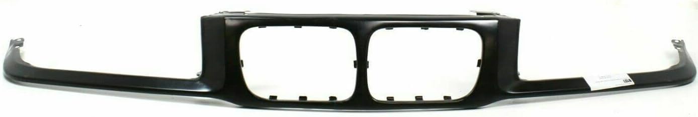Front Bumper Nose Panel Primed Steel Without Head Light Washer Direct Replacement Compatible With 1997-1999 BMW 3-Series BM1210106 41338225981