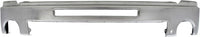 Front Bumper Chrome Steel With Air Hole Direct Replacement Compatible With 2007-2013 GMC Sierra 1500 2500/2007-2010 3500 HD GM1002834 15902856