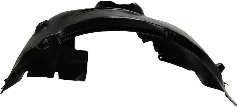 Front Engine Splash Shield Under Cover + Fender Liners Left Driver & Right Passenger Side Direct Replacement Compatible With 2012-2018 Ford Focus FO1228119 FO1248160 FO1249160