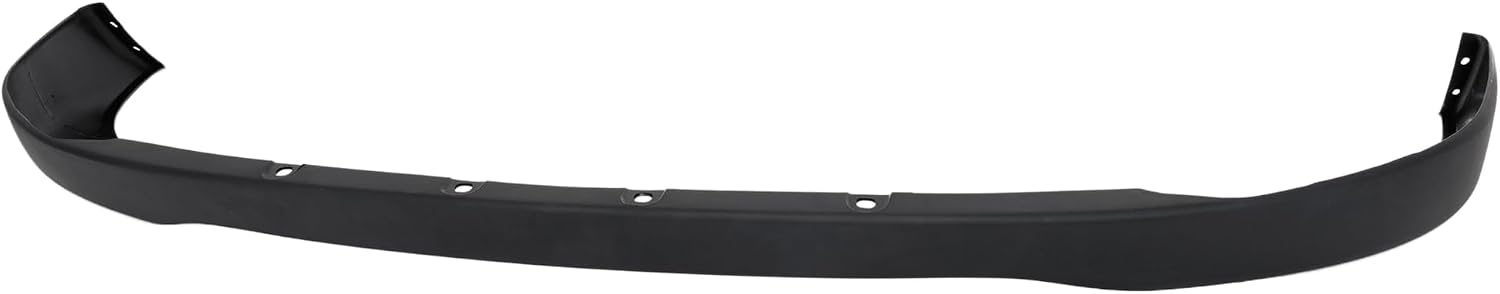 Front Bumper Chrome Steel + Upper Cover Textured + Lower Valance Direct Replacement Compatible With 2006-2009 Dodge Ram 1500 2500 3500 CH1000880 CH1002383 CH1090125 55077762AA