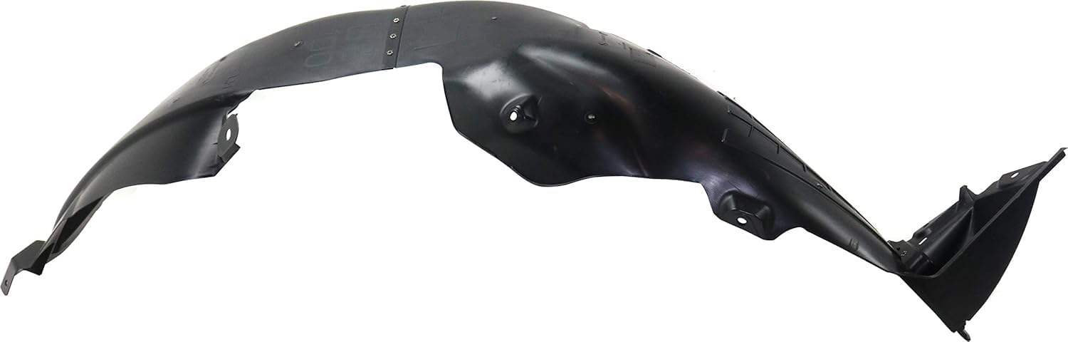 Front Fender Liner Left Driver Side Direct Replacement Compatible With 2017-2019 Kia Soul KI1248150 86811B2500