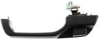 Rear=Front Exterior Door Handle Textured Without Hole Right Passenger Side Direct Replacement Compatible with 1997-2001 Jeep Cherokee CH1521102 CH1311117 55076056AB 55076030