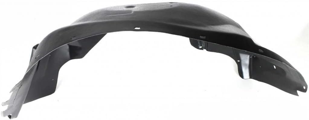 Front Fender Liner Left Driver Side Direct Replacement Compatible With 1997-2004 Dodge Dakota CH1248111 55257061AG