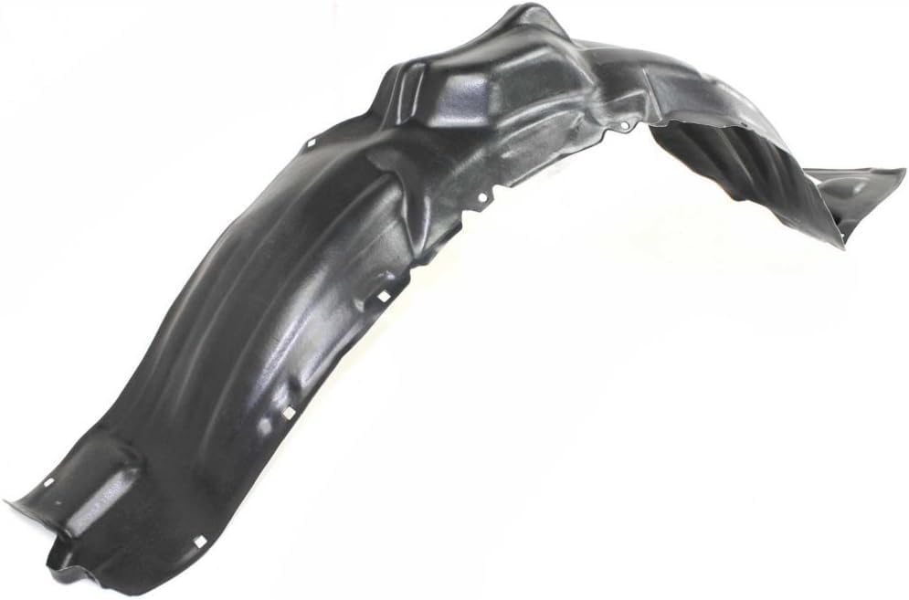 Front Fender Liner Right Passenger Side Direct Replacement Compatible With 2004-2005 Toyota Sienna TO1249130 53875AE010