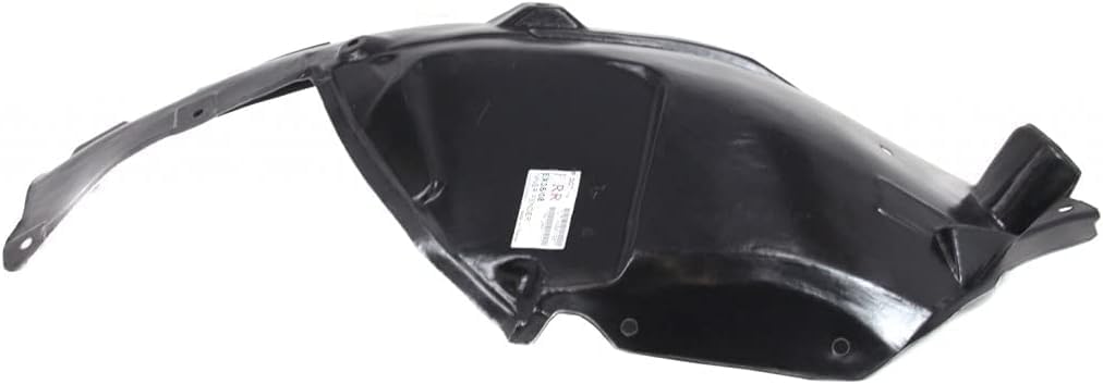 Front Fender Liner Rear Section Right Passenger Side Direct Replacement Compatible With 2008-2014 Infiniti EX35 / 2014-2017 QX50 IN1249111 638421BA0A