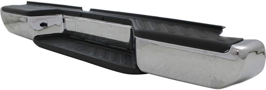 Rear Bumper Step Pad Chrome Without Mounting Bracket Direct Replacement Compatible With 2005-2019 Nissan Frontier NI1103146 850309BF0A-PFM