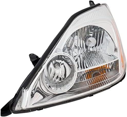 Set Of 2 Front Head Light Assembly Plastic Left Driver & Right Passenger Side Direct Replacement Compatible With 2004-2005 Toyota Sienna TO2502150 TO2503150 81150AE010 81110AE010