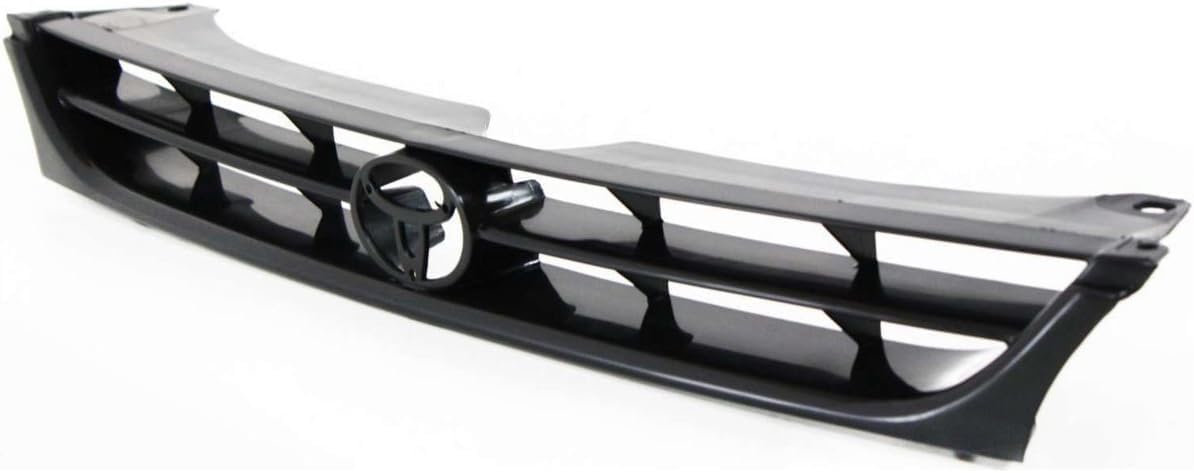 Front Grille Painted Black Shell And Insert Direct Replacement Compatible With 1995-1996 Toyota Camry TO1200188 5310133020C0