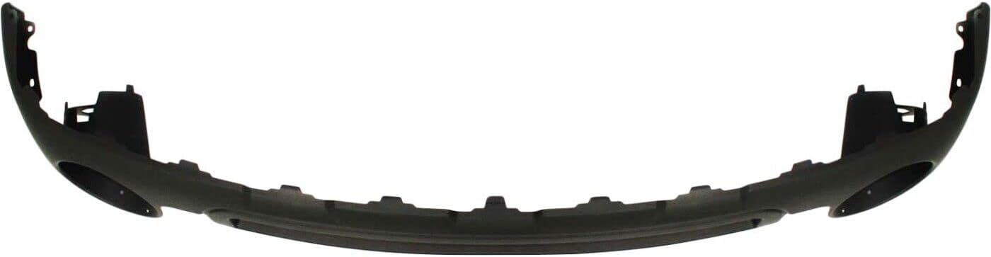 Front Bumper Lower Valance Air Deflector Textured Direct Replacement Compatible With 2007-2013 GMC Sierra 1500 GM1015100 15131299